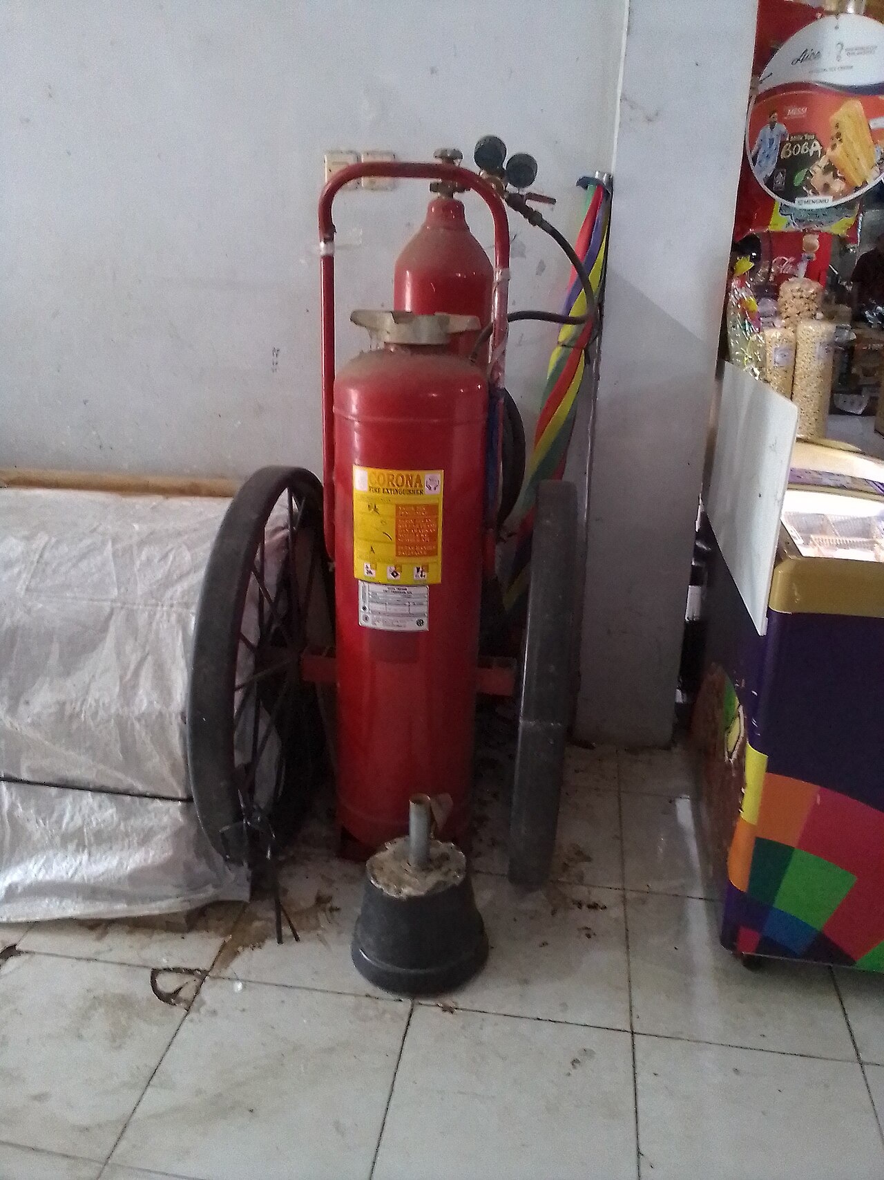 Operasi pemadaman kebakaran simeuluebarat